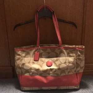 Coach diaper bag